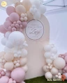 SOFT PINK - zestaw dekoracji na ściankę