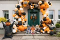 Balon foliowy Strach na wróble XXL, stojący | HALLOWEEN