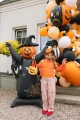 Balon foliowy Strach na wróble XXL, stojący | HALLOWEEN