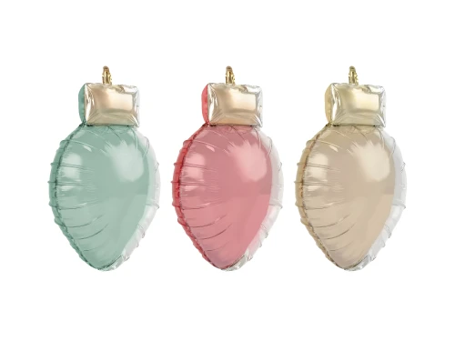 Balony foliowe Lampki choinkowe, 3szt. | BOŻE NARODZENIE