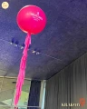 Balon Jumbo z helem, PINK OCTOBER (odbiór osobisty, dostawa Kraków)