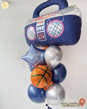 Balonowy bukiet z helem, Urodziny, 90'S MIXTAPE (odbiór osobisty, dostawa, Kraków)