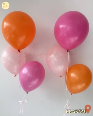 Zestaw balonów z helem, Urodziny, SPRITZ PARTY (odbiór osobisty, dostawa, Kraków)