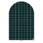 Dekoracja wielkoformatowa MINI ŚCIANKA DO ZDJĘĆ, TARTAN, 95x145cm (Wybierz materiał: PCW 3mm (cięcie po obrysie, wykończenie matowe, bez nóżki))