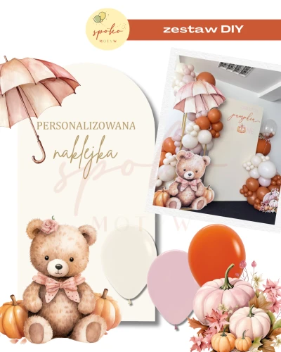 AUTUMN PUMPKIN - zestaw dekoracji na ściankę