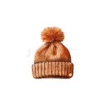 Dekoracja wielkoformatowa CZAPKA, AUTUMN PUMPKIN, 52x65cm (Wybierz materiał: PCW 3mm (cięcie po obrysie, wykończenie matowe, bez nóżki))