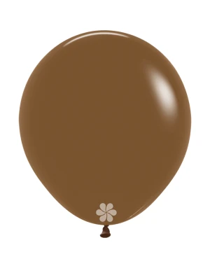 Balony 45cm, Mocha, 1szt. | Sempertex Fashion Solid