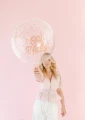 Balon Bubble Oh baby, transparentny + HEL (odbiór osobisty, dostawa, Kraków)