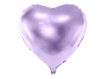 Balon foliowy Serce, j. fioletowy, 50cm