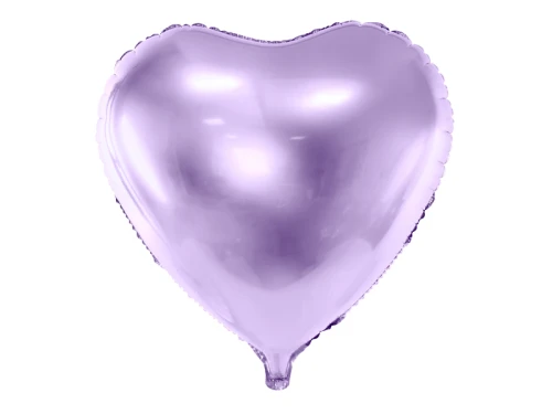 Balon foliowy Serce, j. fioletowy, 50cm