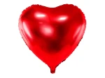 Balon foliowy Serce, czerwony, 35cm