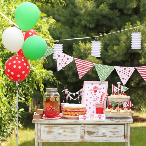 TRUSKAWKA - zestaw balonów, 24szt.