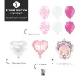 Balonowy_bukiet-BABYSHOWER_KROPKI_ROZOWY_BOBAS