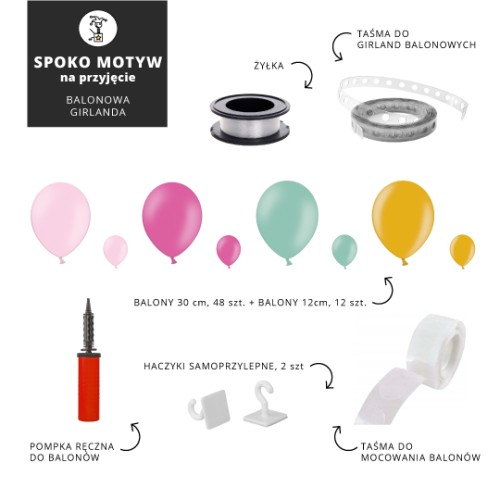 Balonowa-girlanda-JEDNOROZEC