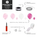 Balonowa-girlanda-BABYSHOWER_KROPKI_ROZOWY