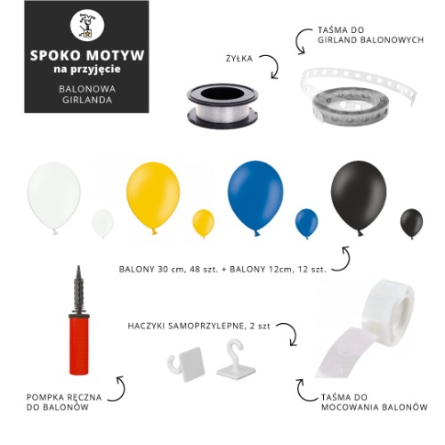 Balonowa-girlanda-POLICJA