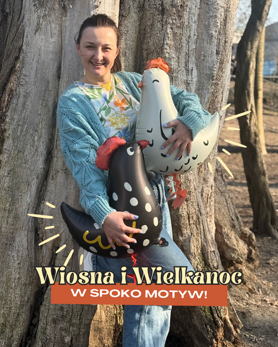 Wielkanocne dekoracje Spoko Motyw