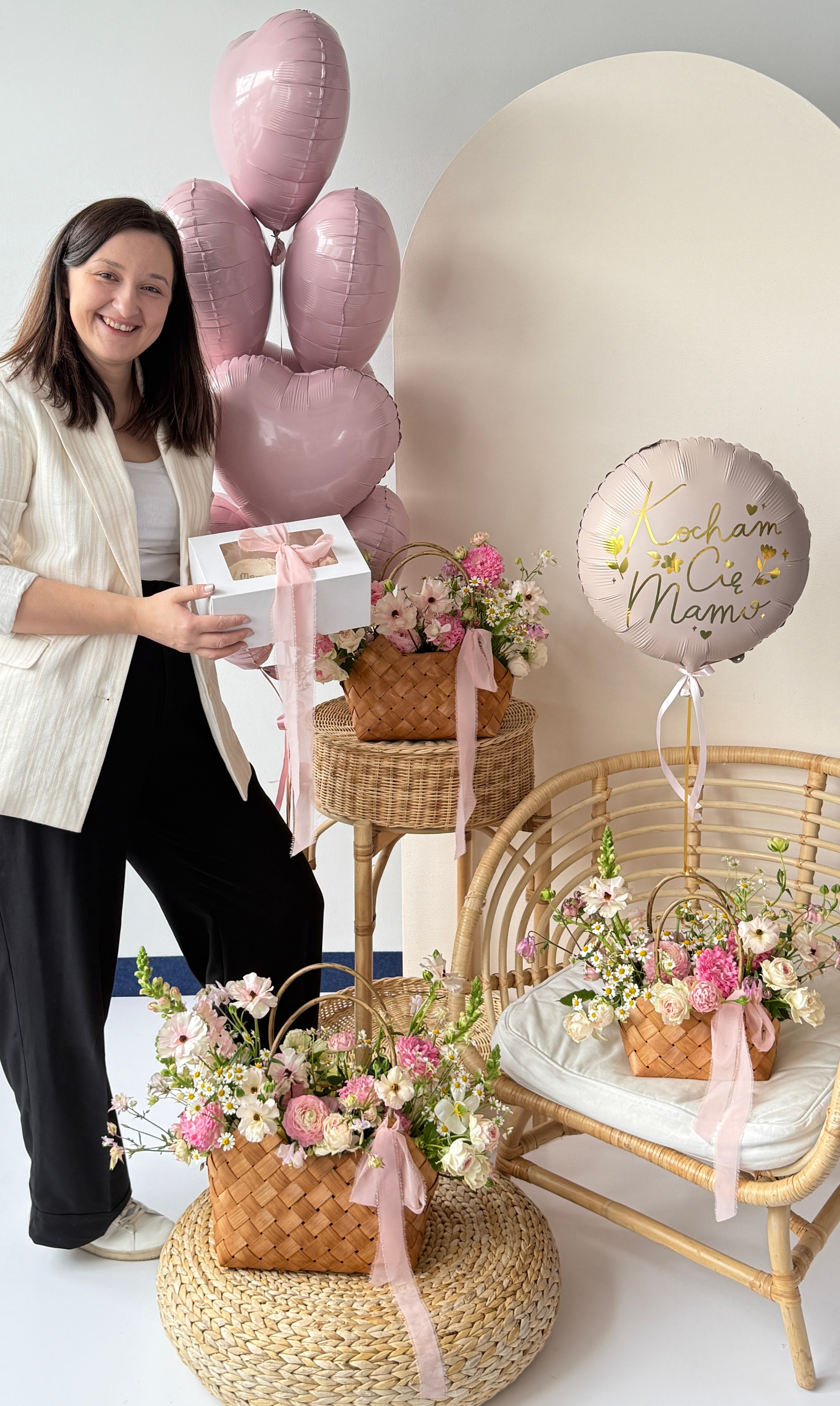 Balony i kwiaty na Dzień Matki – Kraków